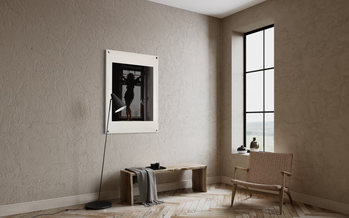 Window -  cadre alu plexi 50x70 cm